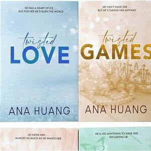 twisted love+twisted games by ana huang brand new never read before